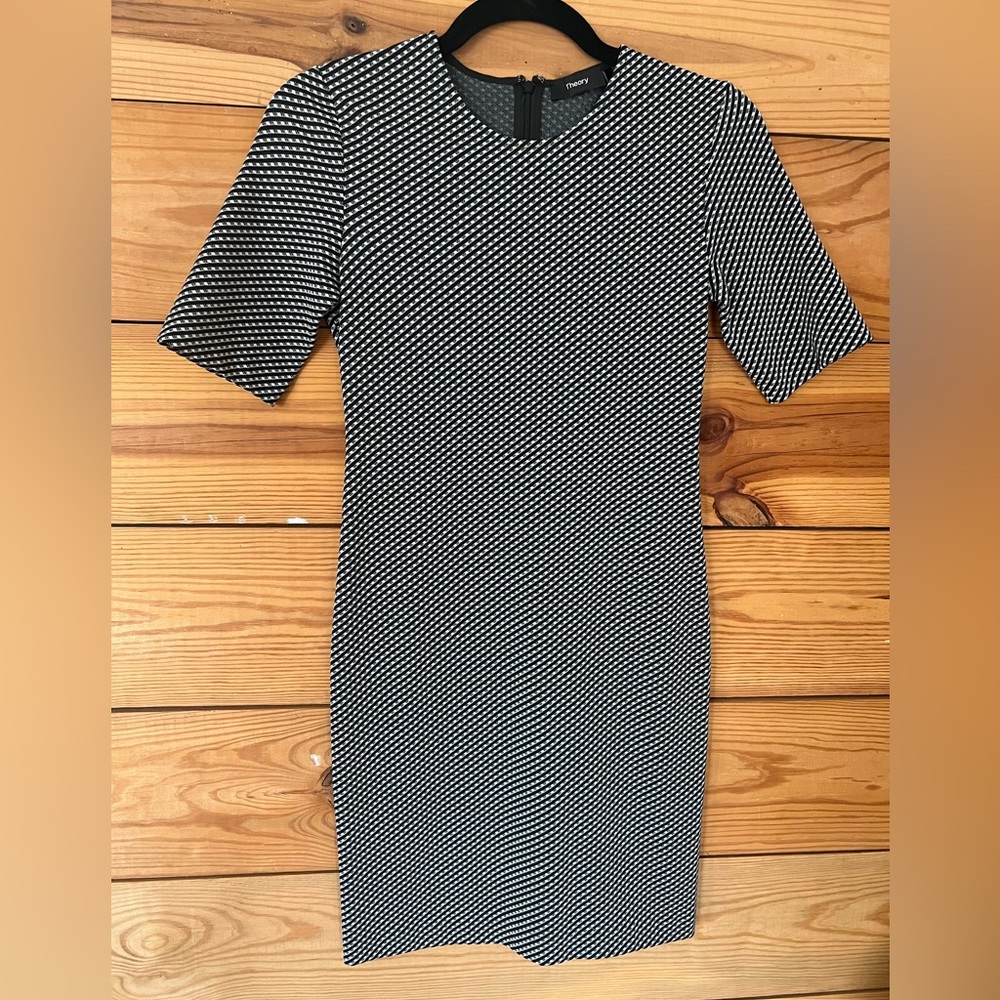 Theory® Rijik.Claymont Dress - Picture 2 of 5